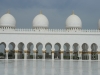 Säulen im Innenhof der Scheich Zayid Moschee Abu Dhabi