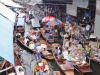 Trubel am Floating Market von Damnoen Saduak bei Bangkok