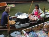 Marktleben in Damnoen Saduak (Floating Market)