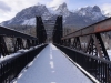 Alte Brücke über den Bow River