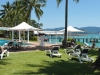 Gartenanlage im Coral Sea Resort Airlie Beach