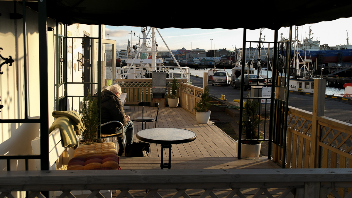 Cafe Retro am Old Harbour Reykjavik