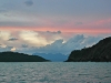Sunset im roten Farbenkleid: Sonnenuntergang Langkawi