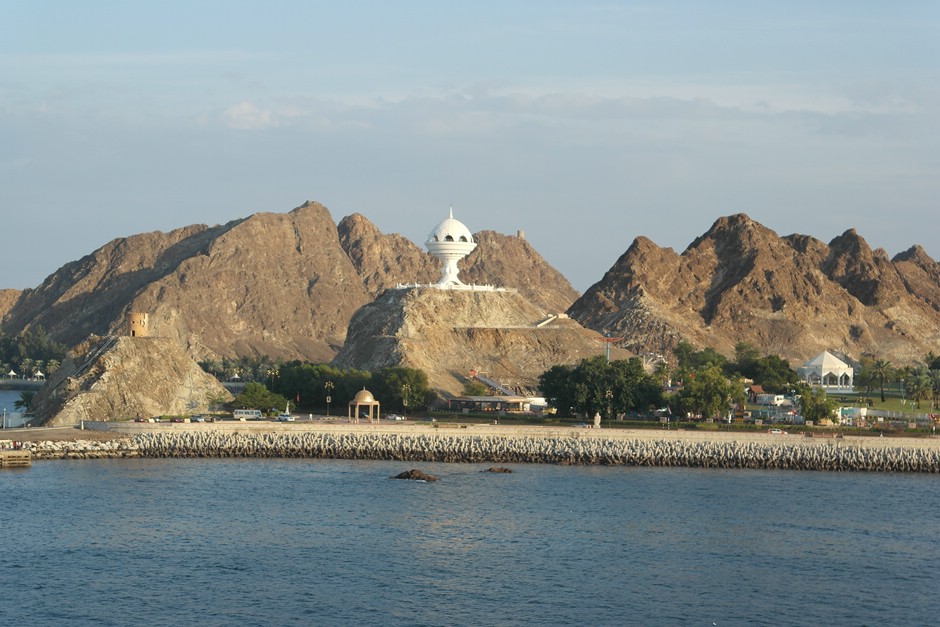 Cruise Port von Muscat Oman