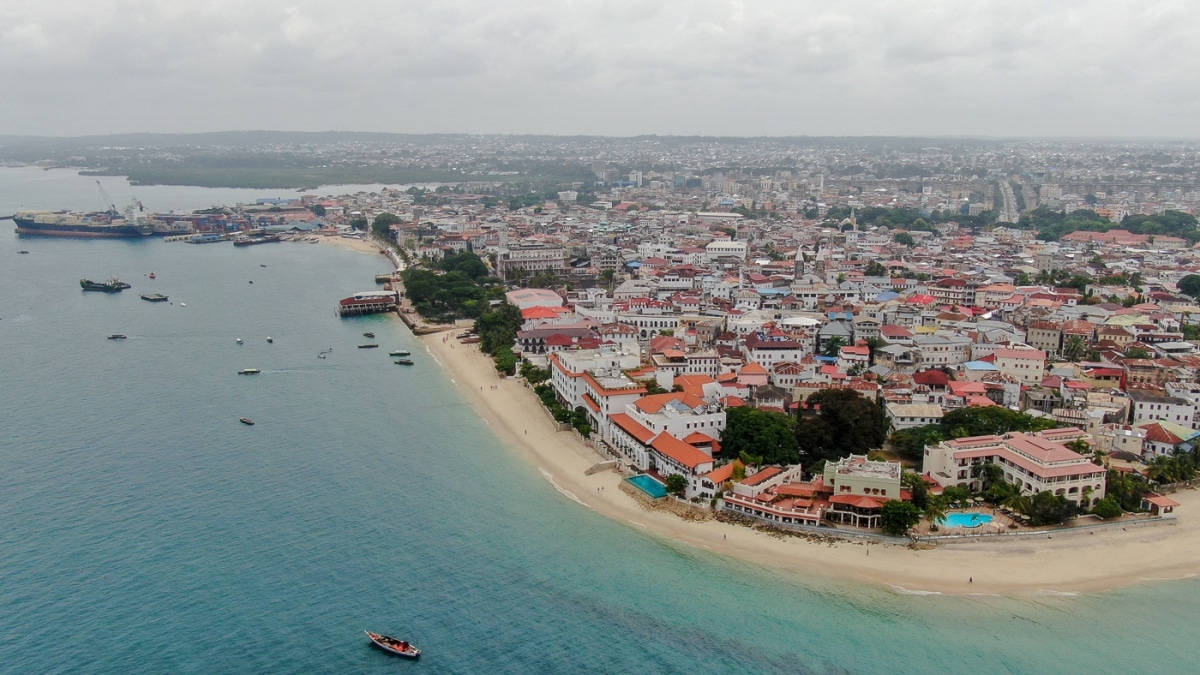 Park Hyatt Zanzibar Stonetown Drone Aerial