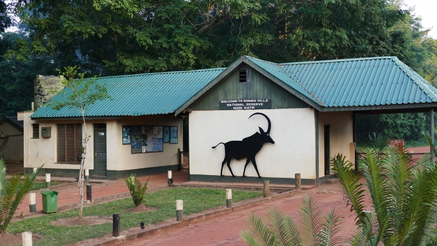 Shimba Hills Kenia Park Entrance