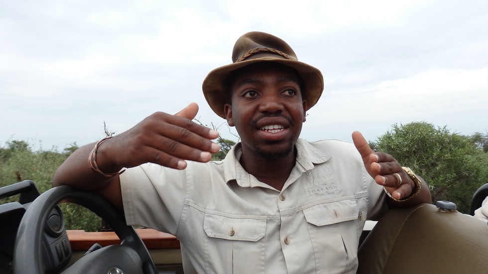 Unser Guide Obakeng im Madikwe Game Reserve