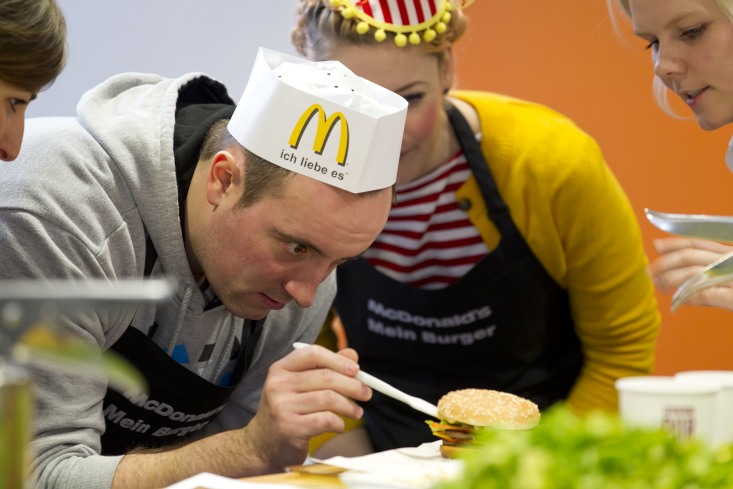 Joffrey aus Urmitz und der Mc Örms, MC Donald's Mein Burger 2012