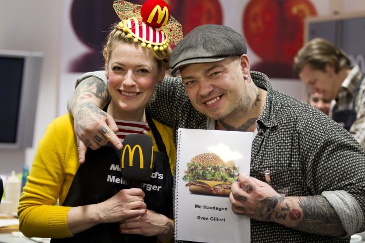 MC Haudegen und Enie, MC Donald's Mein Burger 2012