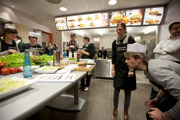 Duanne Moesers MC Haudegen, MC Donald's Mein Burger 2012