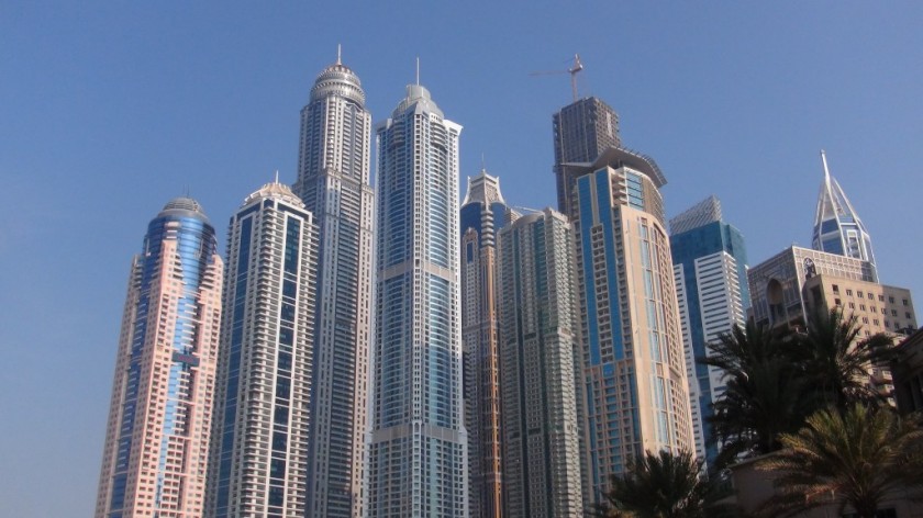 Dubai schießt hoch hinaus - zumindest architektonisch