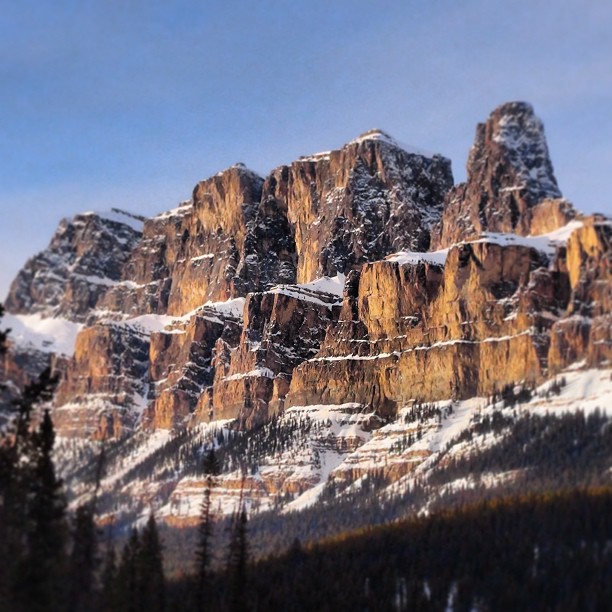 Traumhafte Berg-Kulisse der Kanadischen Rockies