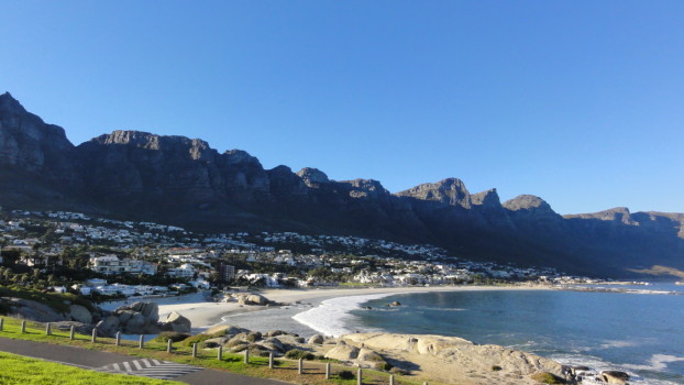 The Twelve Apostles above Camps Bay Cape Town