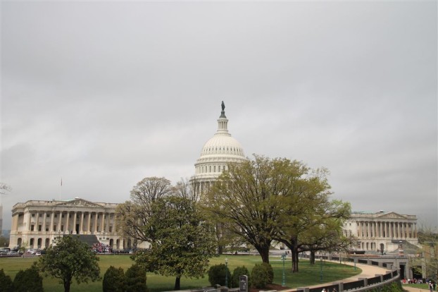 Kapitol Washington Capitol mit Statue of Freedom