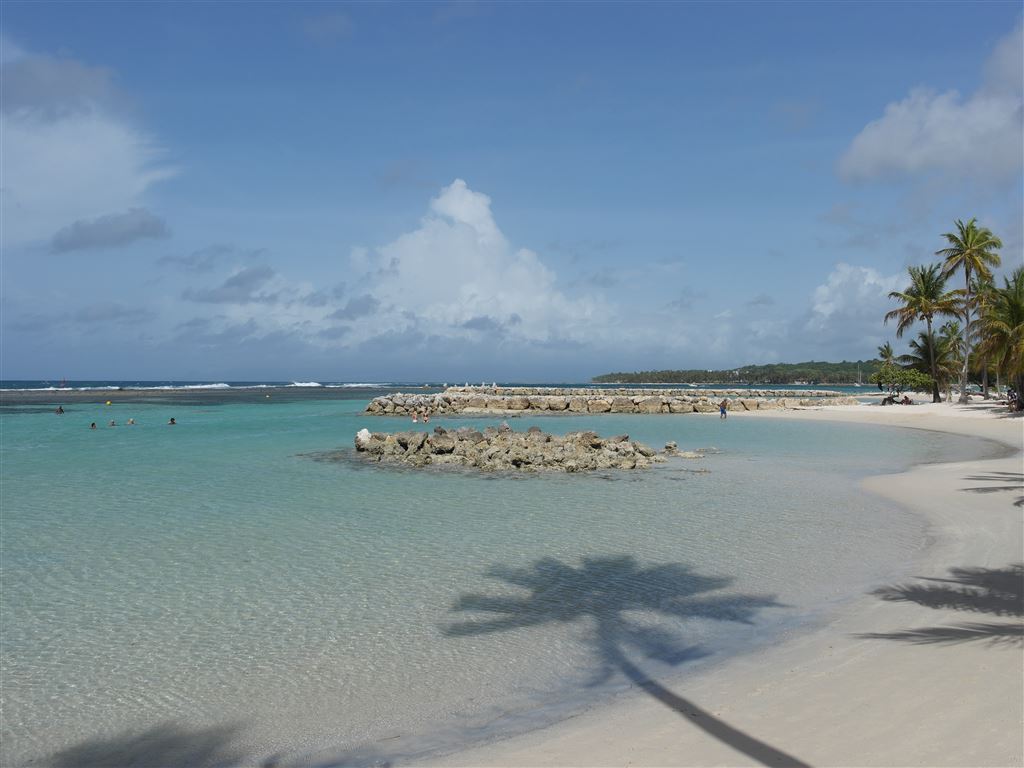 Karibik aus dem Bilderbuch: Der Strand von Sainte-Anne auf Guadeloupe