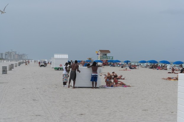 Strandleben in Miami Beach
