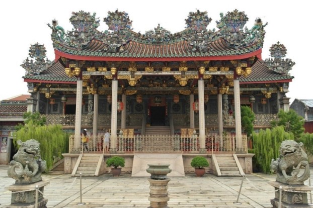 Der prachtvolle chinesische Klan-Tempel  Khoo-Kongsi in Georgetown
