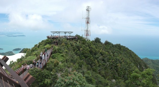 Panorama Langkawi: Aussichtsplattform oberhalb des Sky Cab