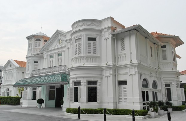 Macalister Mansion Frontansicht (Georgetown, Malaysia)