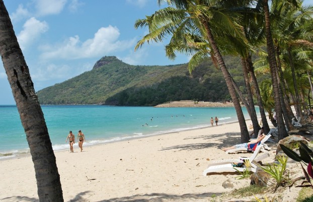 Ein Strand wie in der Karibik: Hamilton Island Beach