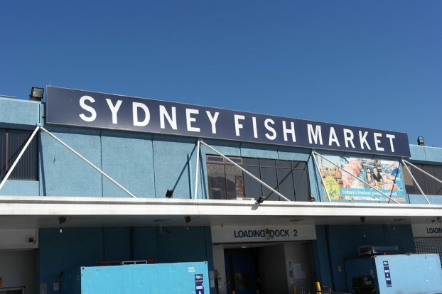 Eingang zum Sydney Fish Market