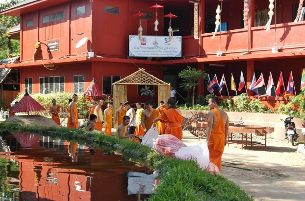 Mönch-Schule Monk School Chiang Mai