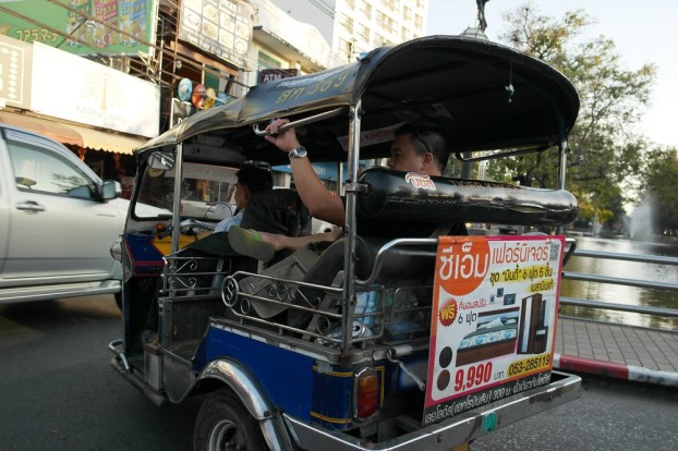 Tuk Tuk Fahren in Chiang Mai