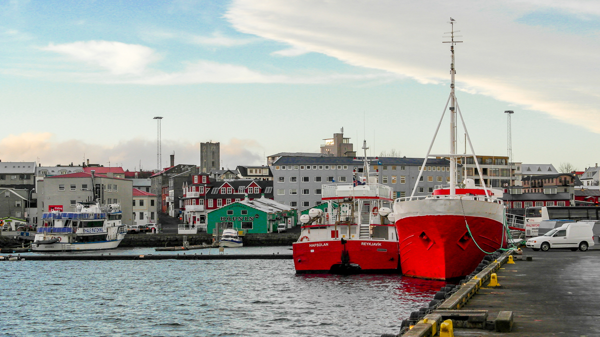 Reykjaviks Old Harbour bietet jede Menge maritimes Flair“  class=