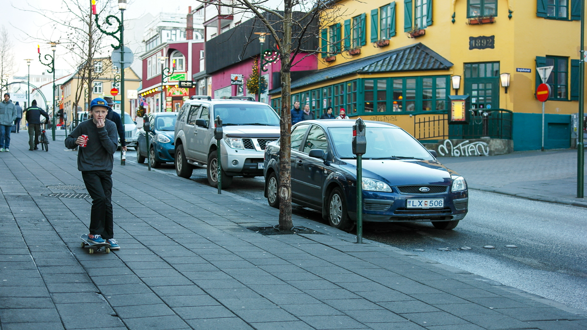Streetlife in Reykjavik: Ein Bummel durch die Gassen der Hauptstadt ist lohnenswert“  class=
