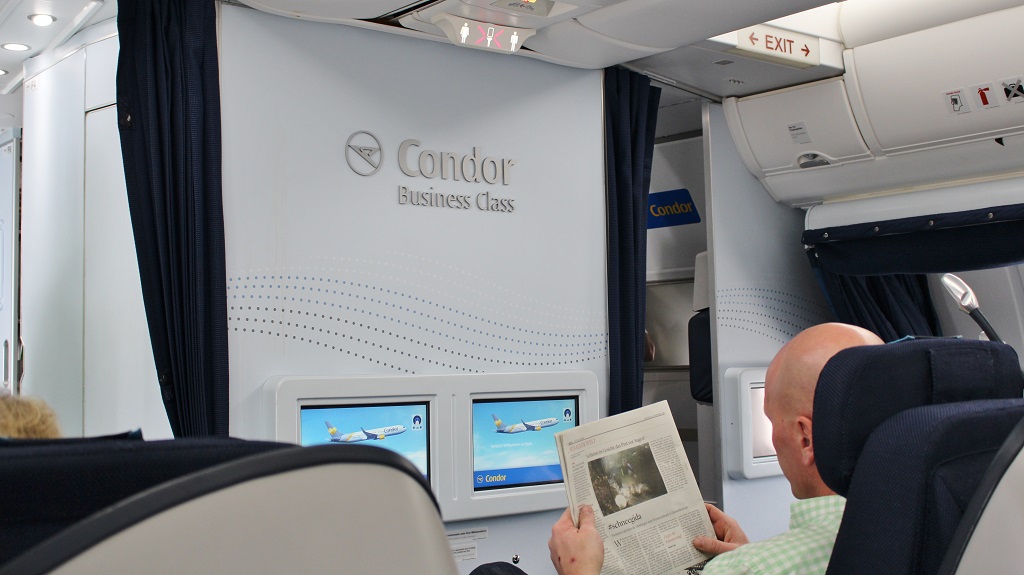 Condor Business Class: Mehr Platz, mehr Komfort, mehr Genuss?