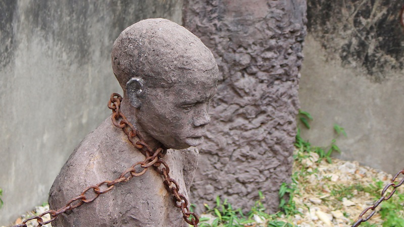 Gedenkstätte auf dem ehemaligen Sklavenmarkt von Stone Town