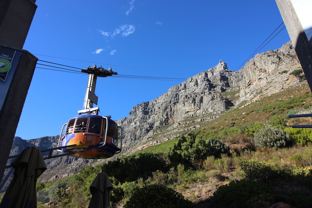 Cableway Seilbahn Table Mountain