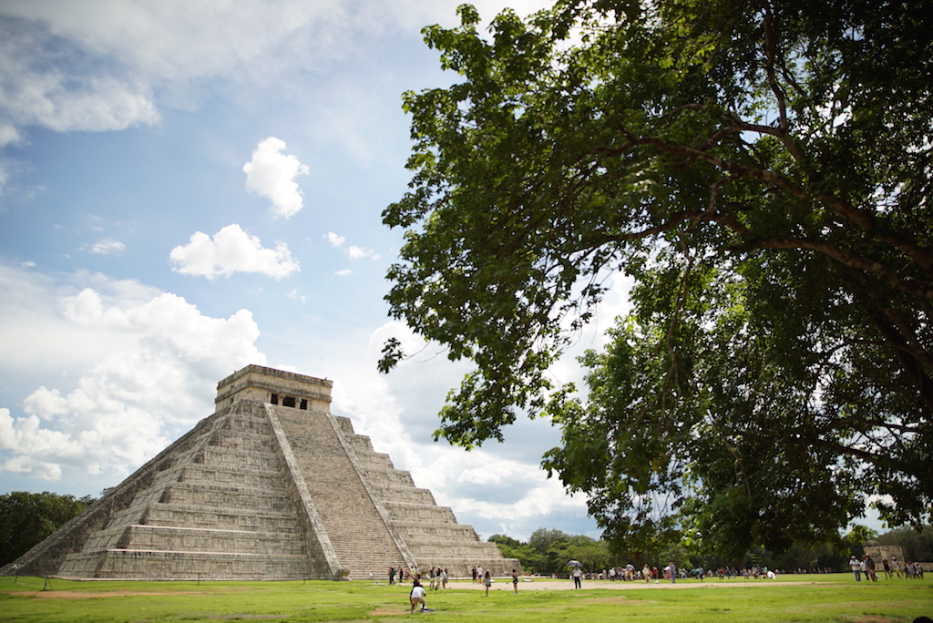 Maya Ruinen Chichén Itzá in Yucatán / Mexiko