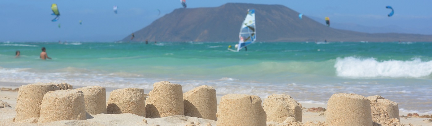 Ordentlich Wind gibt es im März auch auf Fuerteventura