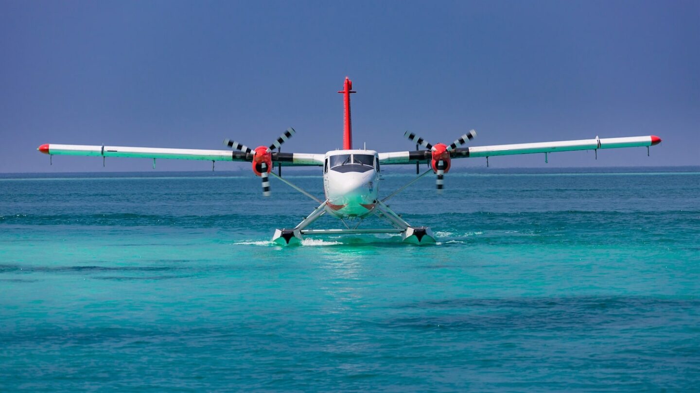 Transmaldivian Airlines Wasserflugzeug Malediven