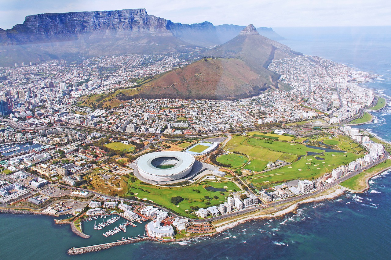 Kapstadt Aerial View Südafrika Reisezeit